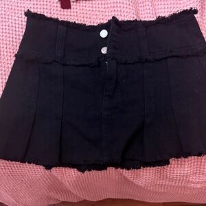 PacSun Black Mini Skirt